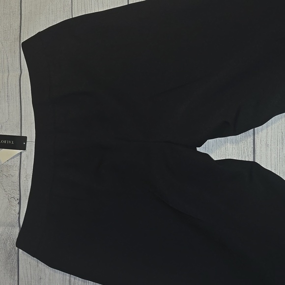 Talbots Women's Signature Straight Leg Career Dress Pants Black Size 10 NWT - Picture 5 of 8